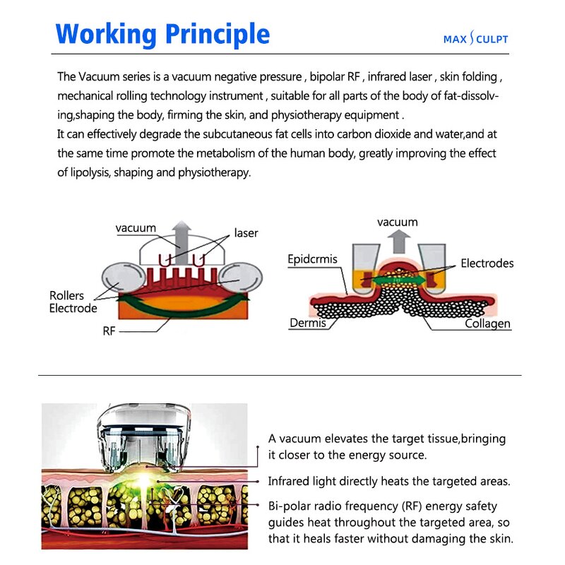 Roller Vacuum Slim Massager - 2025 40K Cavi Body Fat Burn Weight Loss Tool