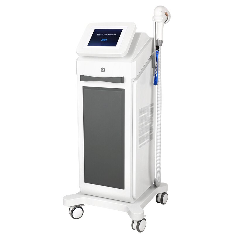 808nm Diode Laser - Hair Removal Skin Rejuvenation Cooling System Machine