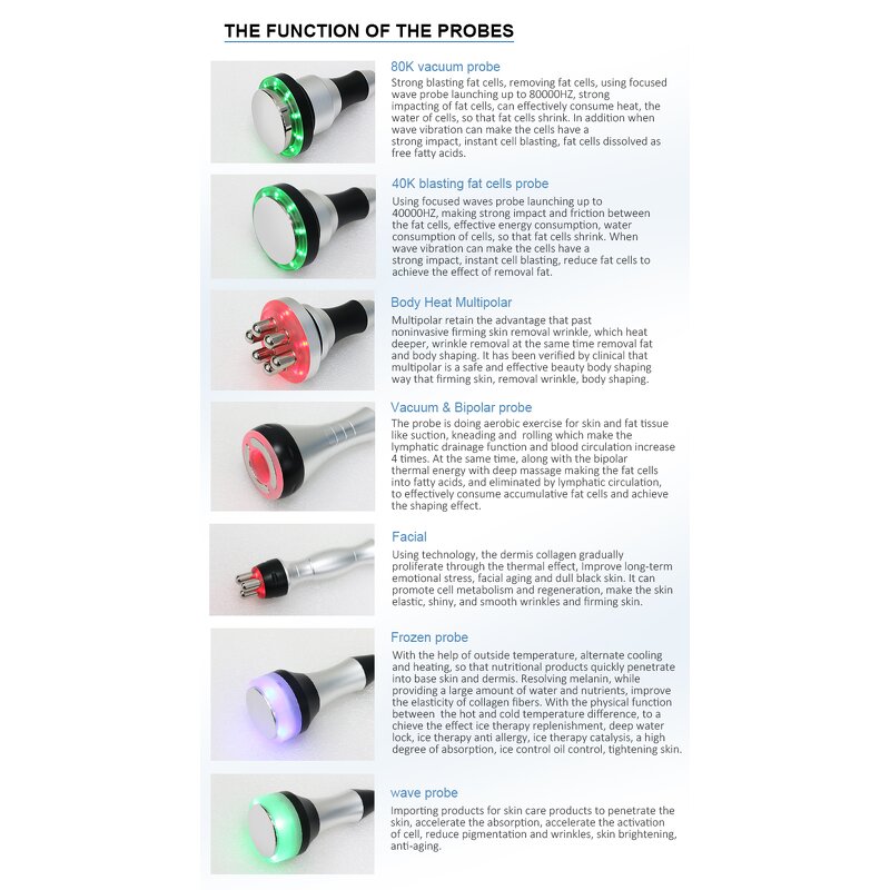 Cavi Machine Handle - 80K Parts Replacement Accessory for Slimming Tool