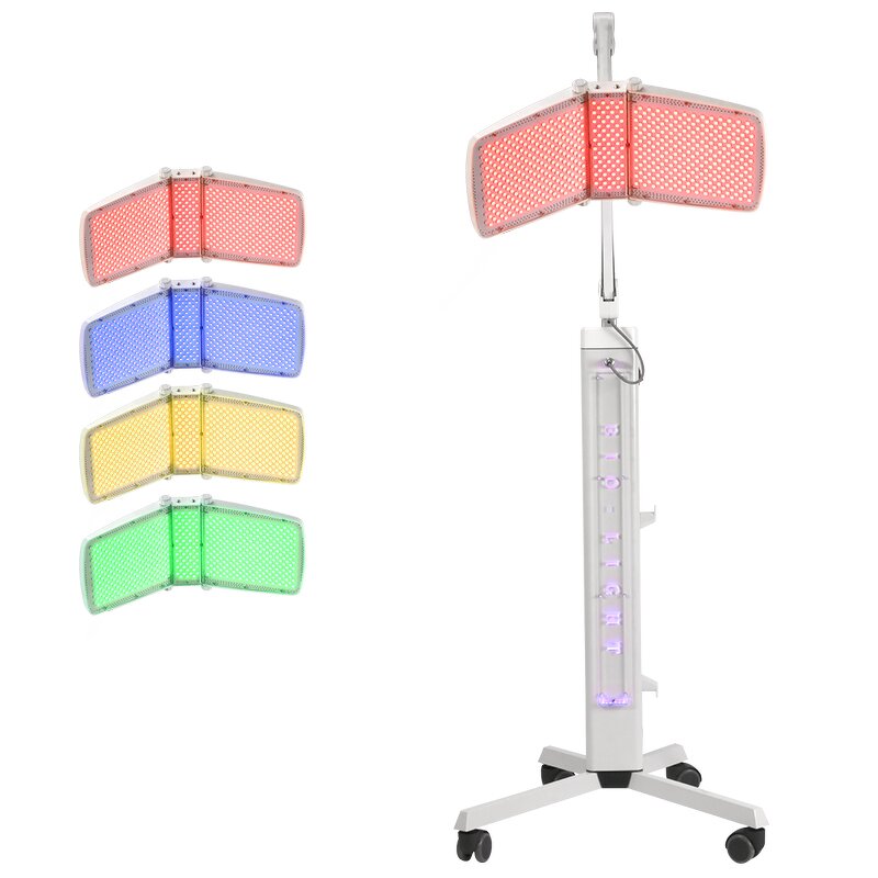 PDT LED Machine - Standing Type ABS Skin Rejuvenation Acne Removal Salon Tool