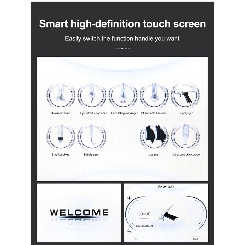 Hydro Facial Solution - Black Aqua Clean Peel Concentrated Hydra Solution