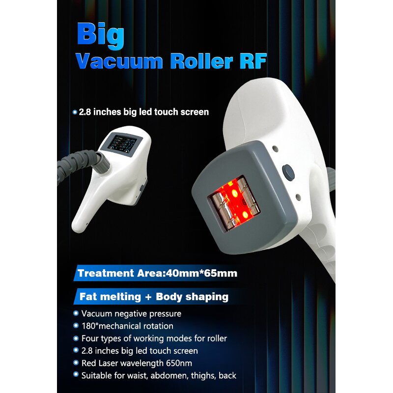 Vela Vacuum Roller Massager - 2025 40K Body Slimming Fat Burn Machine