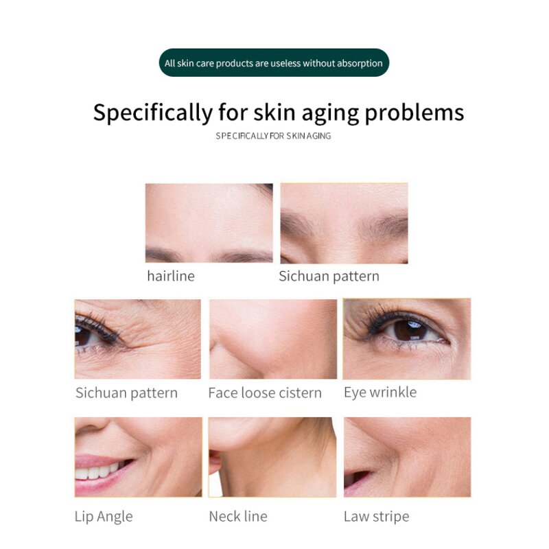 Electroporation Machine - Portable RF Microcurrent Cryotherapy Facial Tool