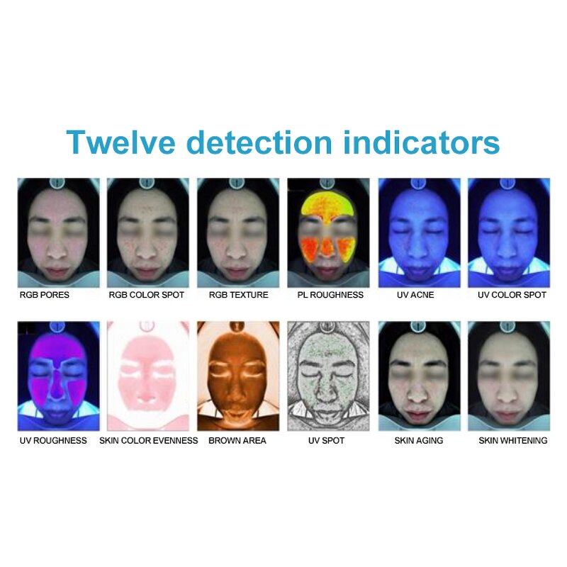 Magic Mirror Skin Analyzer - Facial Scanner Salon SPA Skin Analysis Machine