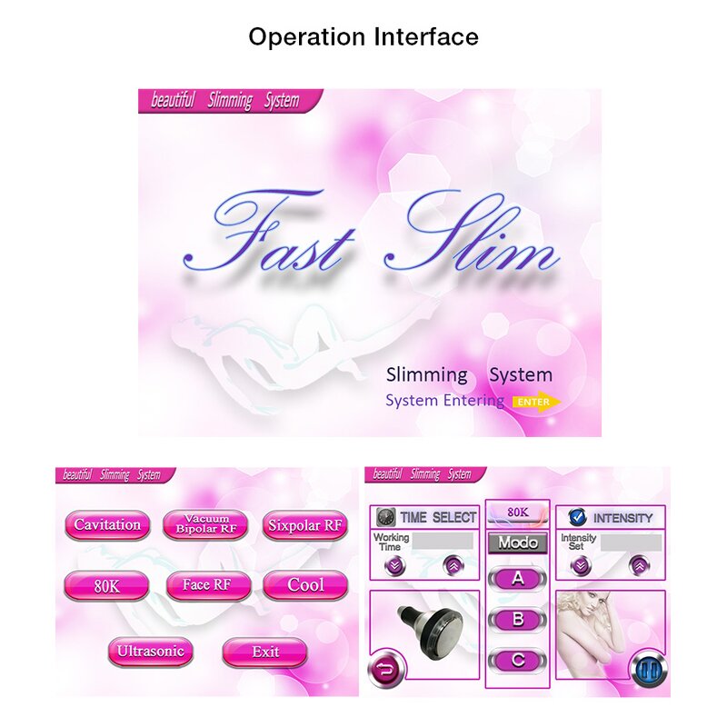 7-in-1 S Shape Machine - 40K 30K 80K Lipo Weight Loss Slimming Tool