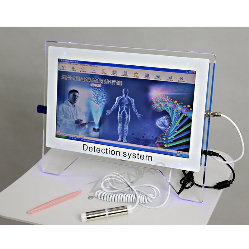 Quantum Resonance Analyzer - Magnetic Bio-Electric Body Health Testing Tool