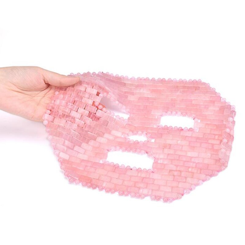 Rose Quartz Facial Mask - XH Hot Sale Wholesale Jade Roller Eye Mask Set