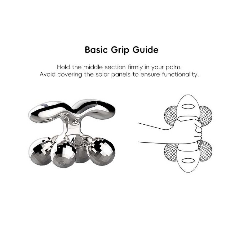 4D Microcurrent Roller - Wholesale Anti-Aging Japan Solar Panel Face Lift Tool