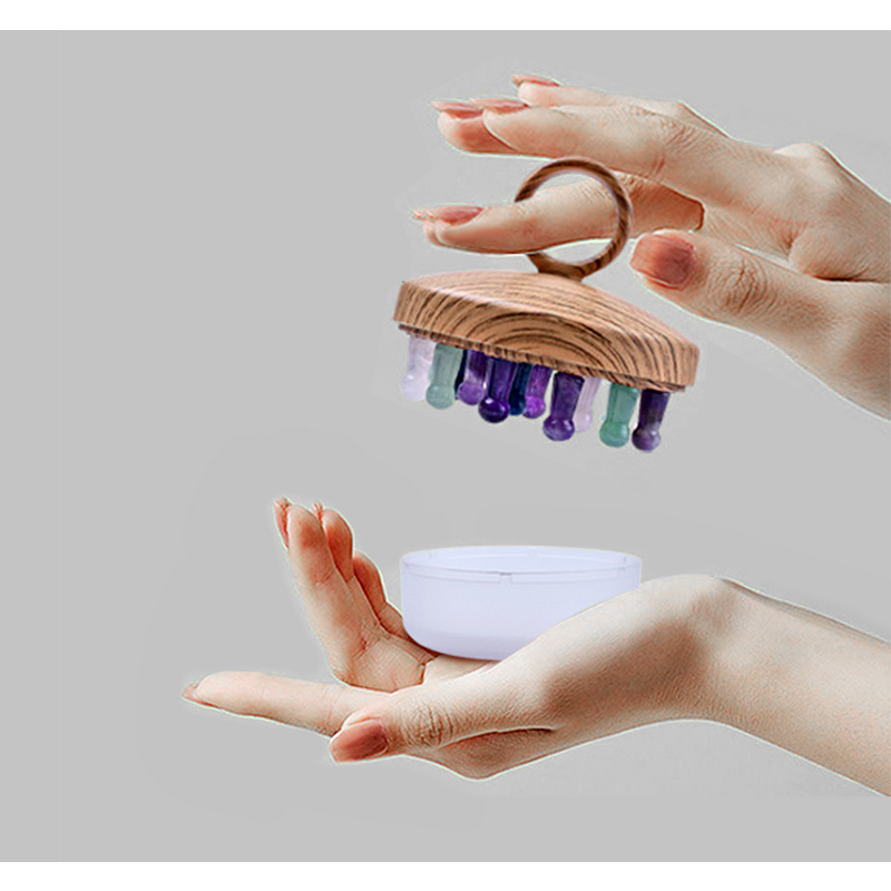 Crystal Head Scratcher - XH Factory Direct Manual Jade Brush Scalp Massage Tool