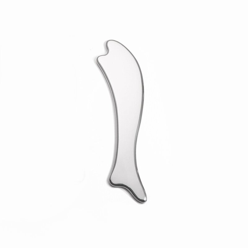 Fish Shape Scraping Tool - Custom Stainless Steel SPA Acupuncture Face Tighten Tool
