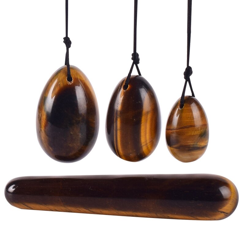 Tiger Eye Yoni Egg - Wholesale Natural Crystal Handmade Kegel Exercise Tool