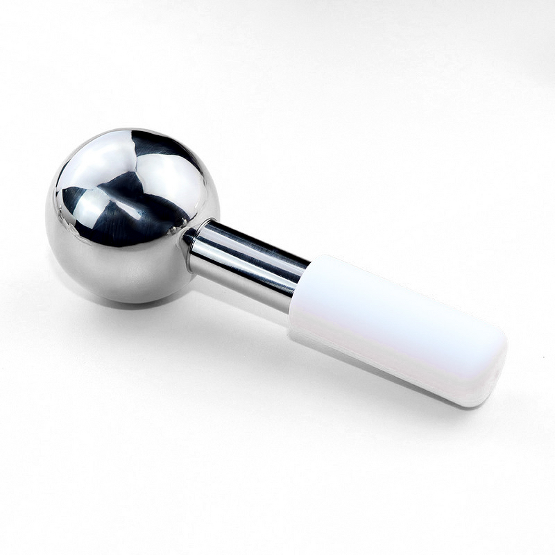 Mini Ice Ball Roller - XH Custom Logo Stainless Steel Rubber Eye Facial Tool