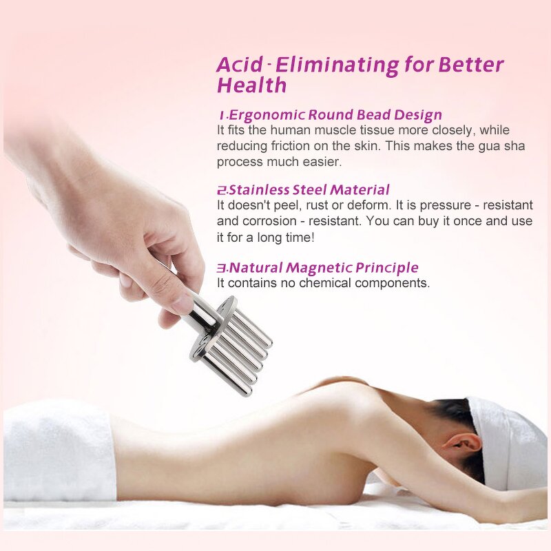 Magnetic Therapy Fork - Portable 4000Gauss Three-fork Meridian Acupoint Stick