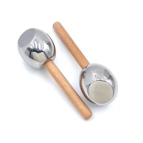 Wood Handle Cryo Stick - New Arrival Stainless Steel Facial Ice Roller Tool