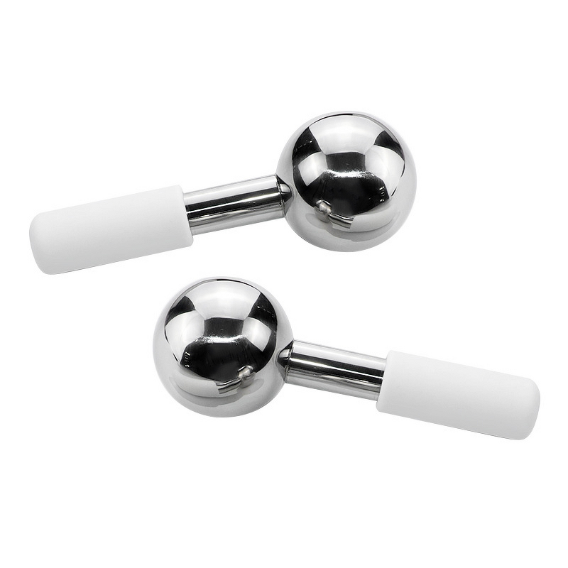 Mini Ice Ball Roller - XH Custom Logo Stainless Steel Rubber Eye Facial Tool