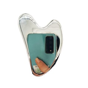 304 Stainless Steel Gua Sha - Hot Selling Heart Shaped Facial Massage Tool