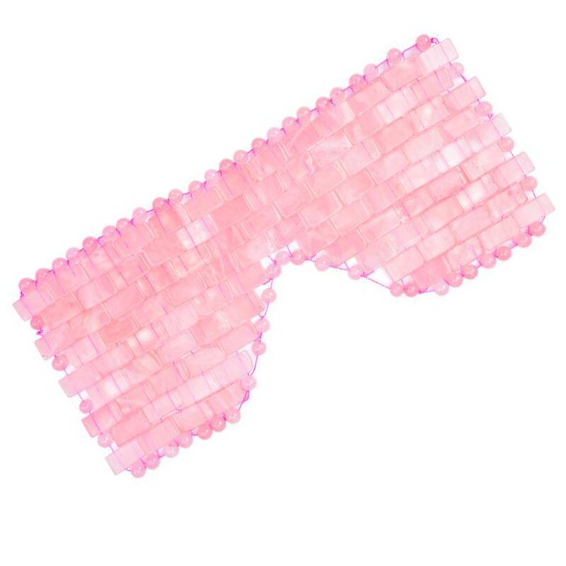 Natural Jade Eye Mask - XH New Wholesale Rose Quartz SPA Anti-aging Beauty Tool