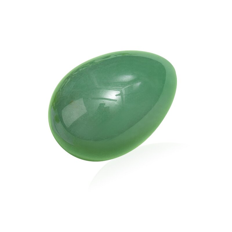 Green Quartz Yoni Egg Set - Bladder Control Holistic Chakra Healing Crystal Tool