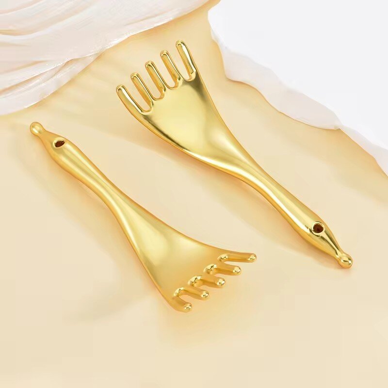 Metal Gua Sha Comb - New Arrival Head Scalp Therapy Massage Stick Tool