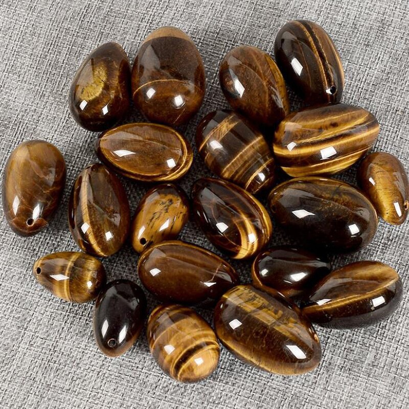 Tiger Eye Yoni Egg - Wholesale Natural Crystal Handmade Kegel Exercise Tool