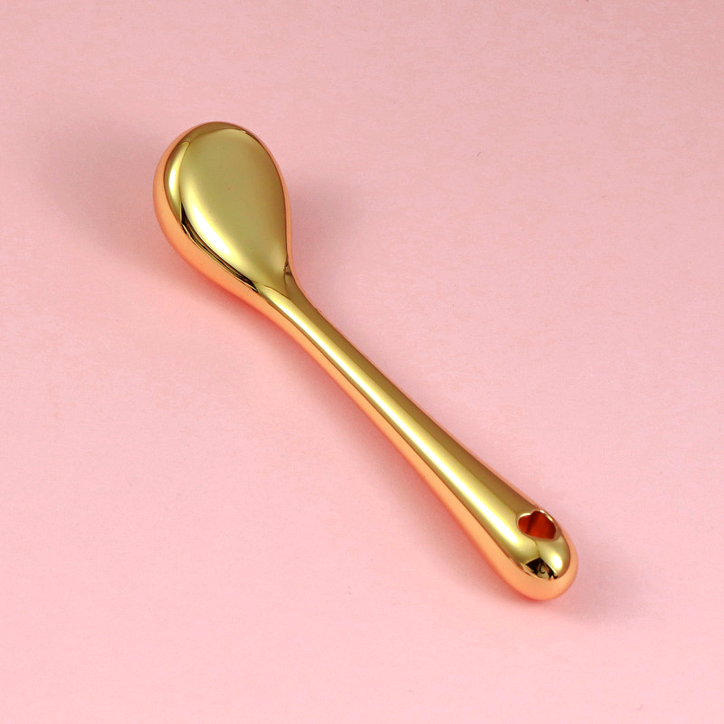 Zinc Alloy Makeup Spoon - XH High Quality Eco-Friendly Eye Skin Care Beauty Tool