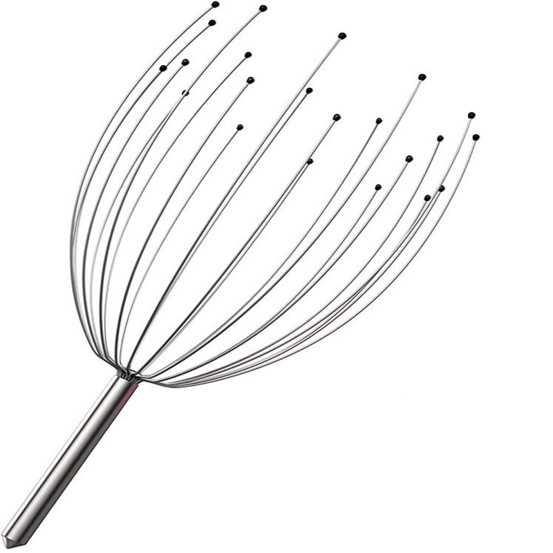 Octopus Claw Head Massager - Foreign Trade 20/12 Claw Stainless Steel Boxed Tool