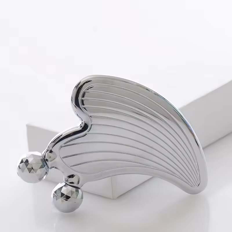 3D Facial Massage Stick - Multi-purpose Scraper Head Feet Soothing Roller Tool