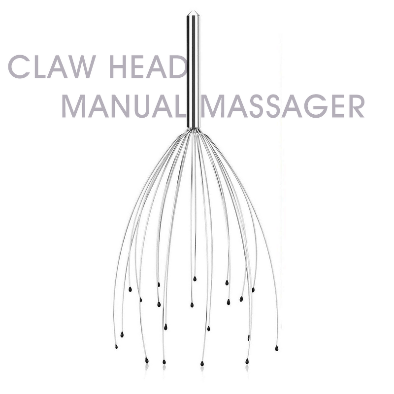 Octopus Claw Head Massager - Foreign Trade 20/12 Claw Stainless Steel Boxed Tool