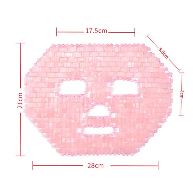 Rose Quartz Facial Mask - XH Hot Sale Wholesale Jade Roller Eye Mask Set