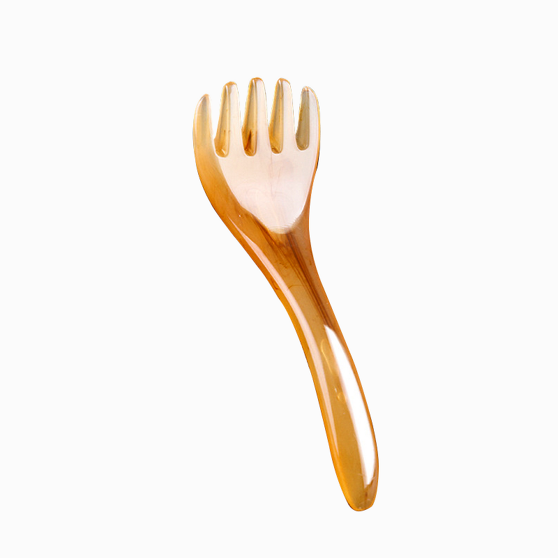 Resin Head Claw Comb - Household Handheld Wide Tooth Scalp Massage Tool