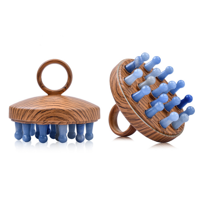 Crystal Head Scratcher - XH Factory Direct Manual Jade Brush Scalp Massage Tool