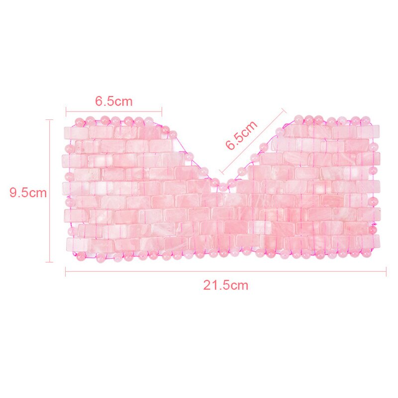 Natural Jade Eye Mask - XH New Wholesale Rose Quartz SPA Anti-aging Beauty Tool