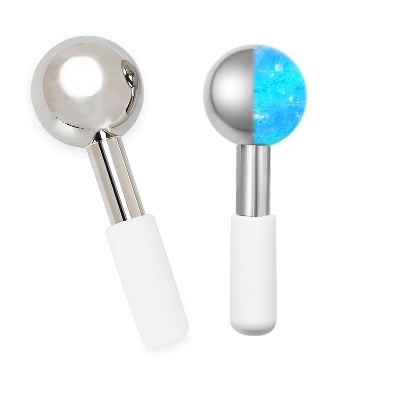 Mini Ice Ball Roller - XH Custom Logo Stainless Steel Rubber Eye Facial Tool
