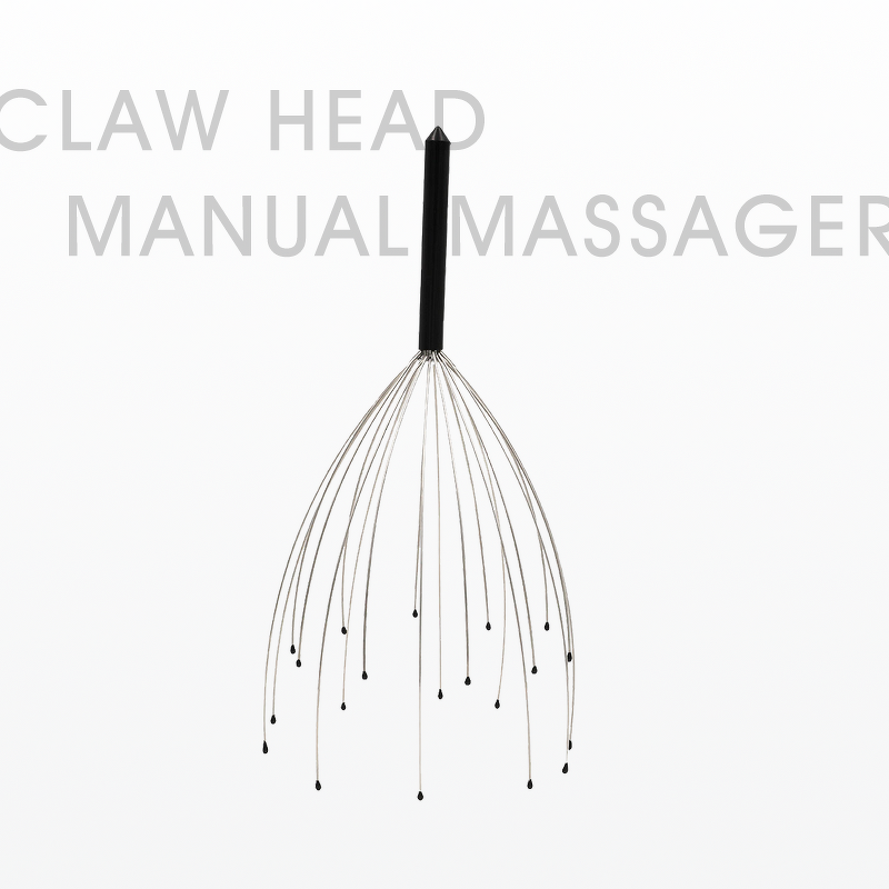 Waterproof Head Scratcher - Ship Immediately Metal Handle Octopus Relax Tool