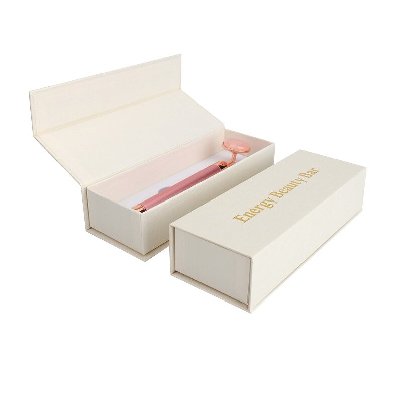 Vibrating Jade Roller - Newest 24k Gold Rose Quartz Energy Facial Bar Tool