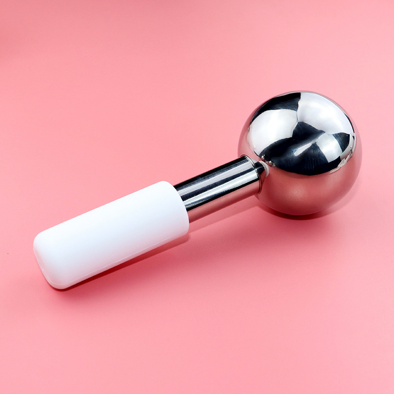 Mini Ice Ball Roller - XH Custom Logo Stainless Steel Rubber Eye Facial Tool