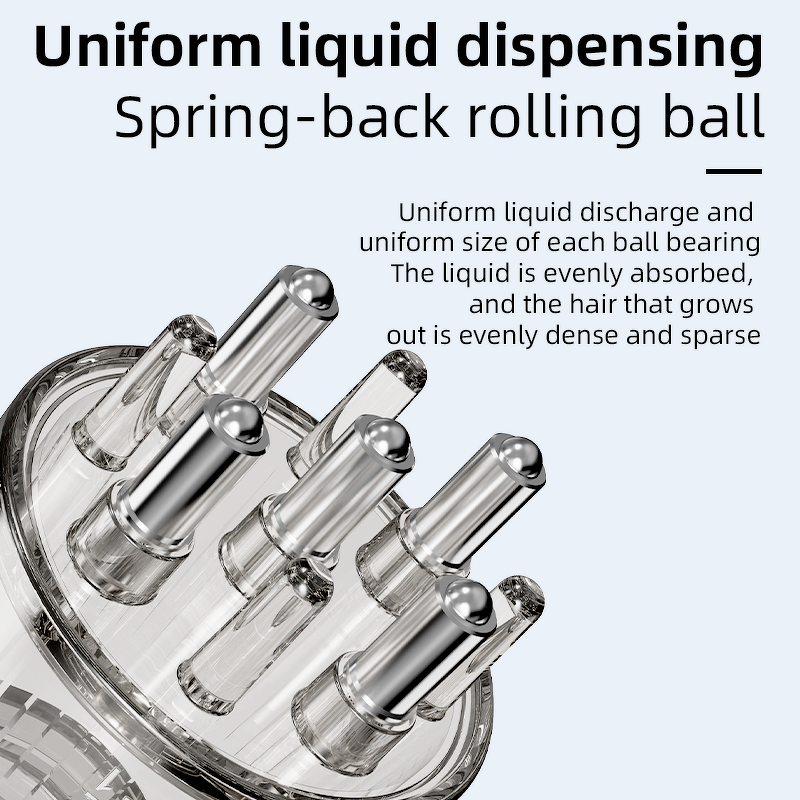 Scalp Massager Comb Manufacturer - Stainless Steel with Liquid Applicator Needle for Hair Growth