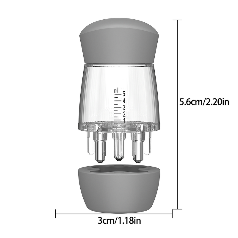Scalp Massager Comb Manufacturer - Stainless Steel with Liquid Applicator Needle for Hair Growth