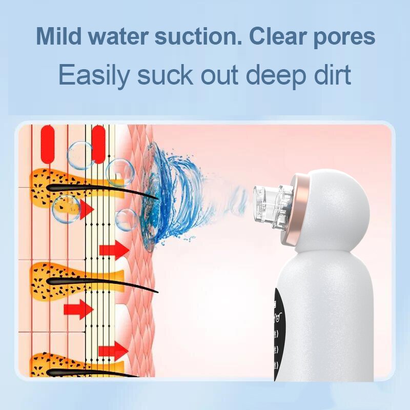 Blackhead Remover Manufacturer - Small Bubble Facial Vacuum Water Circulation Acne Extraction