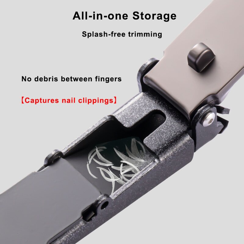 Nail Clippers Manufacturer - for Men with Catcher Heavy Duty Razor Sharp Self Collecting