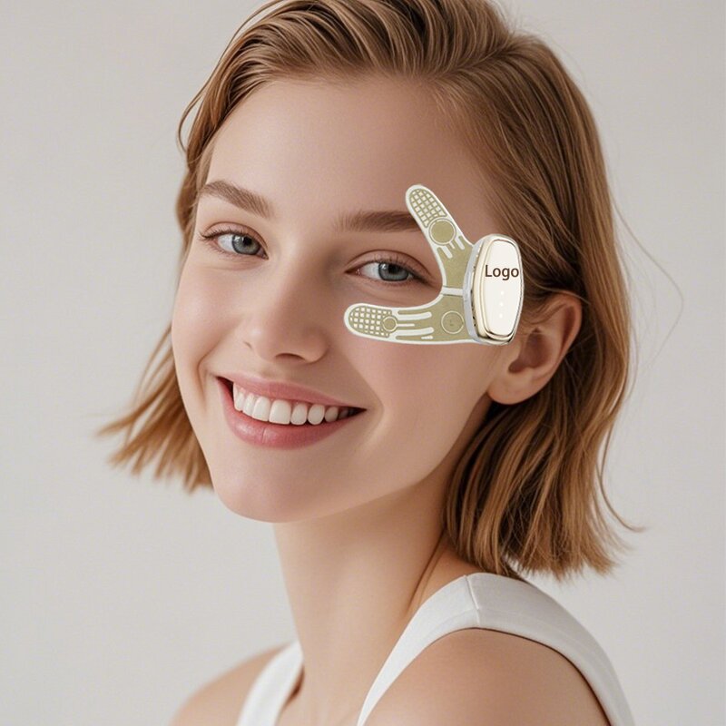 Eye Massage Device Manufacturer - New Mini Hand Free for Dark Circles Eye Bag Removal EMS