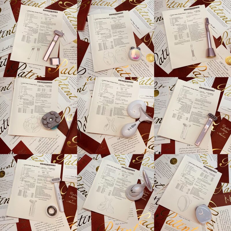 Neck Lifting Massager Manufacturer - EMS Red Light Therapy Anti-aging Wrinkle Remover Tighten