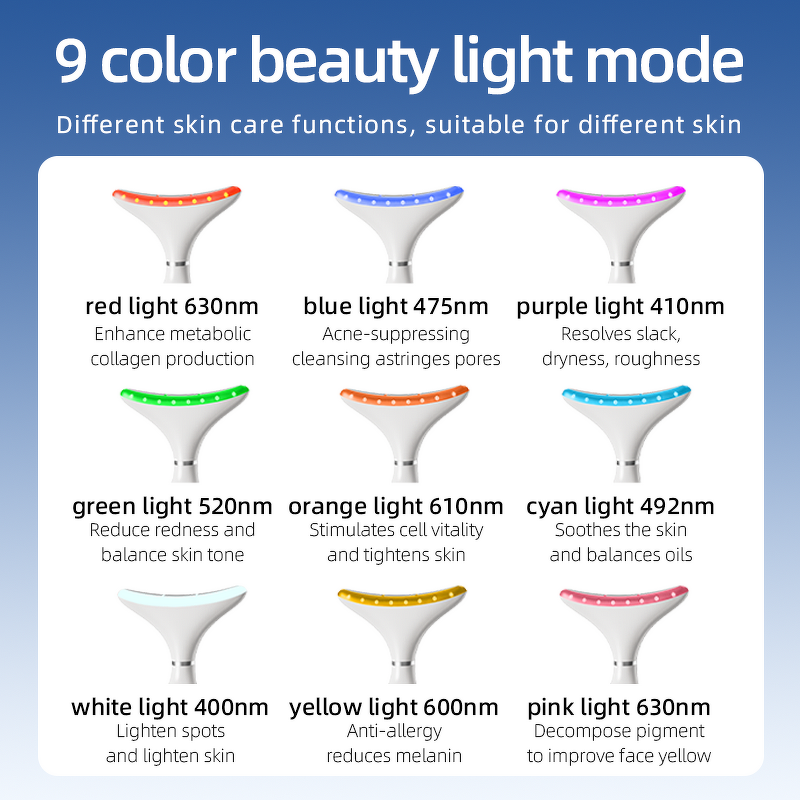 Facial Massager Manufacturer - for Face and Neck Red-light-therapy Beauty Device