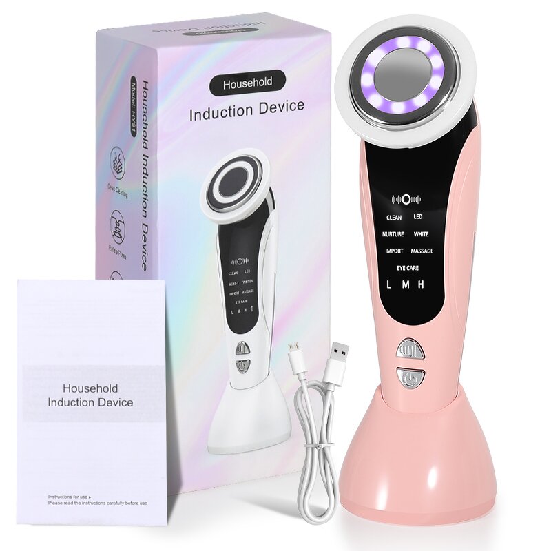 Facial Lifting Device Manufacturer - 5 in 1 Red Light Anti-wrinkle Anti-aging Skin Tightening