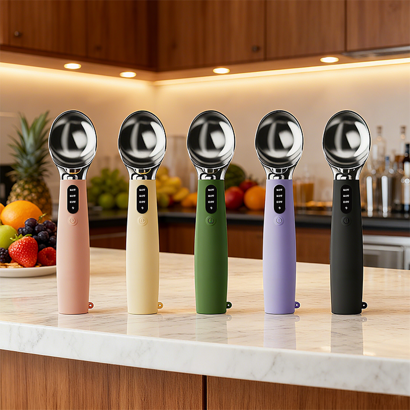 Ice Cream Scoop Manufacturer - Electric Heated Rechargeable Professional for Hard Ice Cream