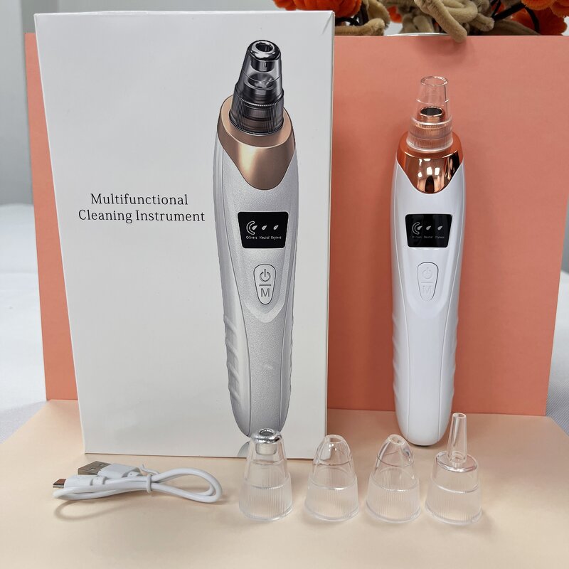Blackhead Remover Set Manufacturer - Electric with 5 Suction Heads Vacuum Beauty Equipment
