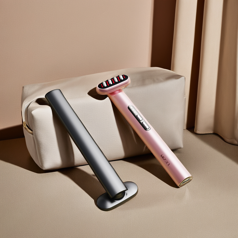 Facial Wand Manufacturer - New Arrival 4 in 1 Magic 650nm Anti-aging EMS Red Light Therapy