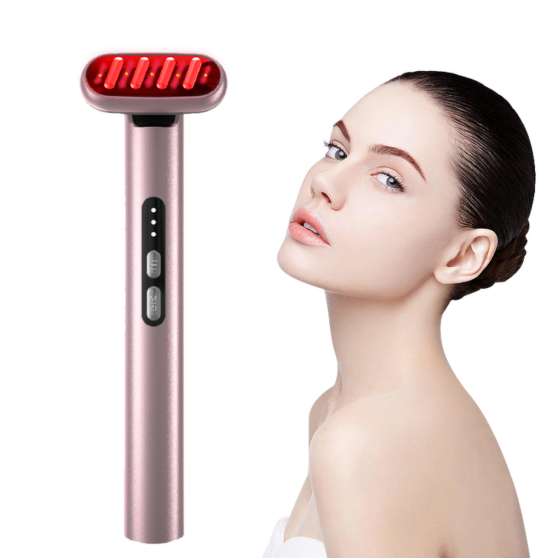 Skincare Wand Manufacturer - Seven-color New 4-in-1 EMS Facial Eye Beauty Device