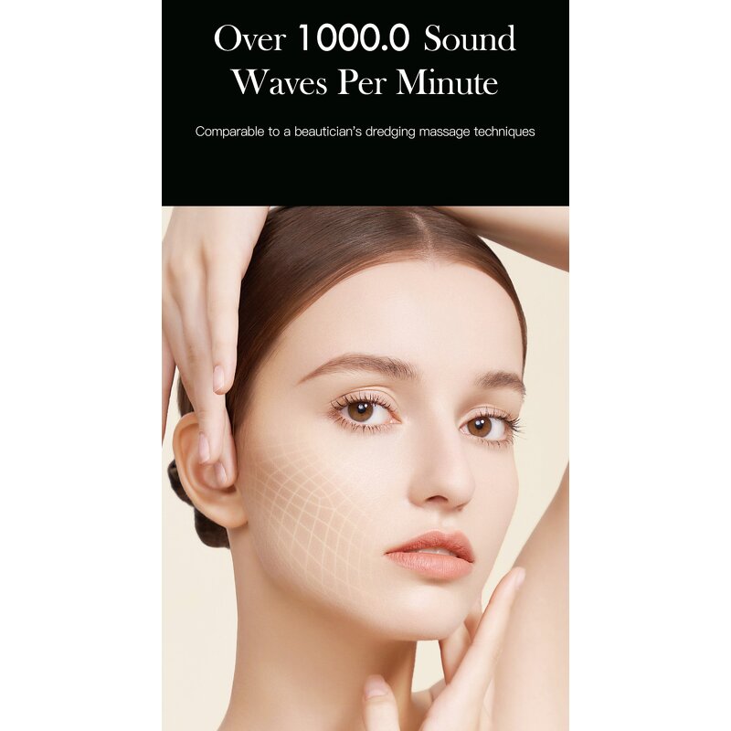 Facial Massager Manufacturer - 3 in1 Handheld LED Photon Therapy with 3 Replacement Head