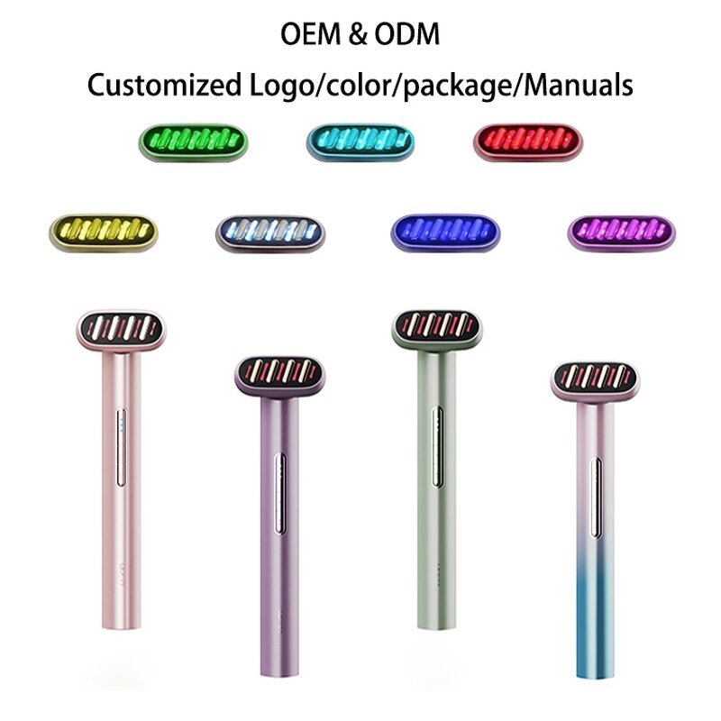 Eye Massage Device Manufacturer - Mini Vibration Beauty 90 Degree Rotated EMS for Ladies